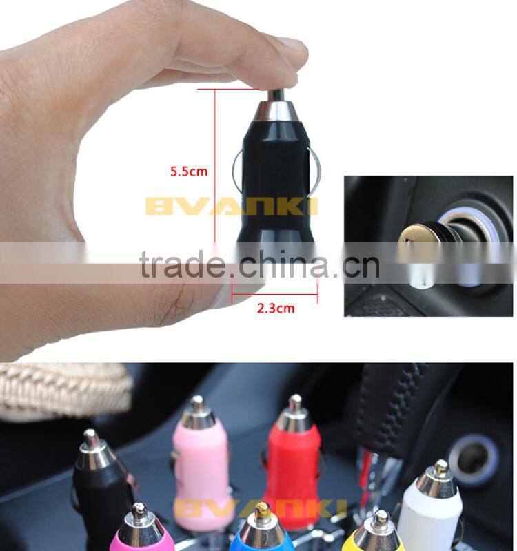 Mobile phones accessories wholesales promotional cheap Car charger ,single usb car charger