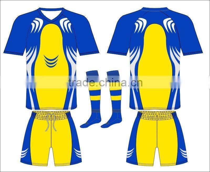quality sublimated soccer jersey/short/socks for OEM Service