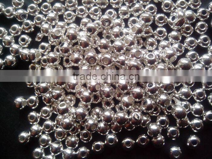 Newest High Quality Glod- plating chunky loose beads, shiny acrylic ccb beads for necklace ,wholesale!!