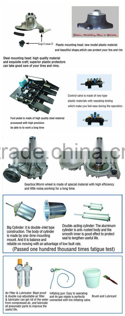 high quality made in China Automatic tyre changer/tire machine/full automatic tire changer for sale