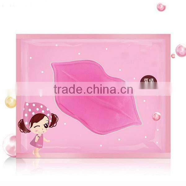 PILATEN BIOAQUA 8G New Beauty Pink Collagen Lip Mask Care Gel Mask Membrane Moisture Anti-Ageing Make Your Lip Attractive & Sexy