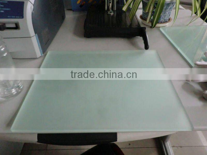 6mm hot sale glass/ acid etched glass for shower room/ glass door