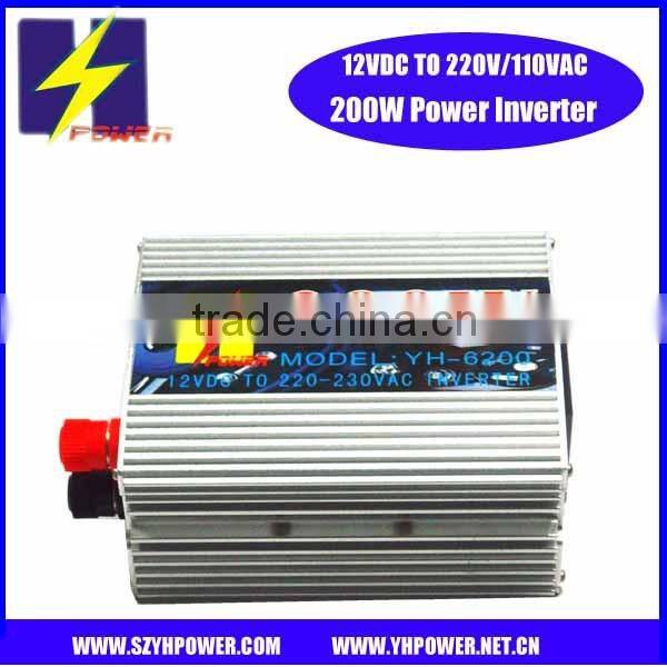 Car Charger Inverter 200W 12V 220V Shenzhen Factory