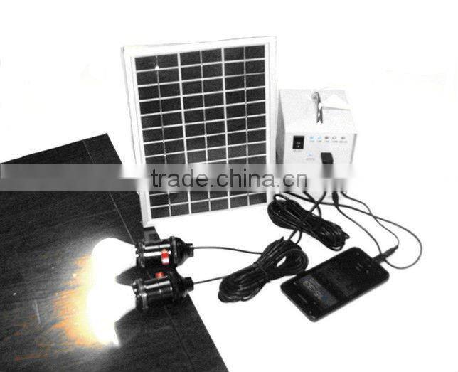 15W solar lighting kits for outdoor lighting
