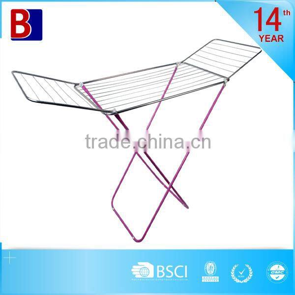 18M stainless steel &iron folding clothes stand