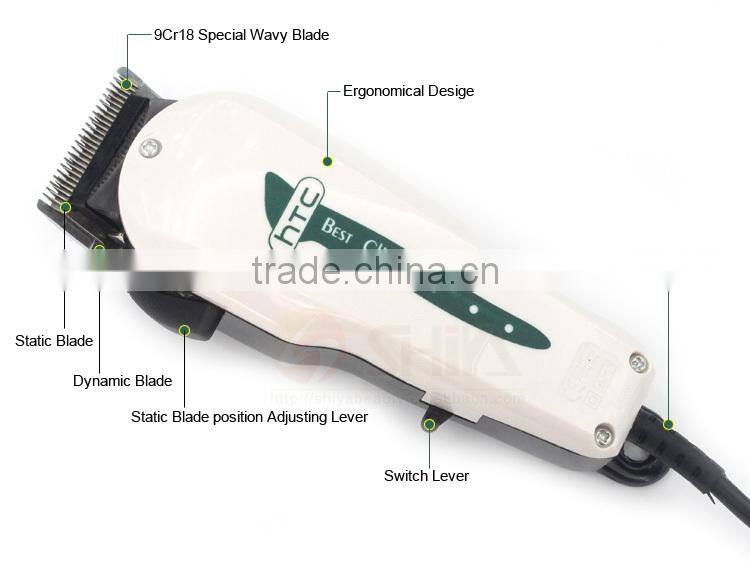 New professional electric hair trimmer 4 attachment combs for hair clipper blade 109