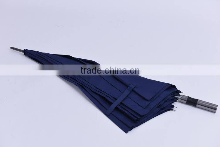 Super light Straight Umbrella Aluminium handle any color by umbrella