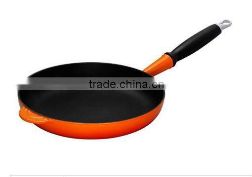 cast iron preseasoned fry pan,cast iron enamel frying pan/skillet
