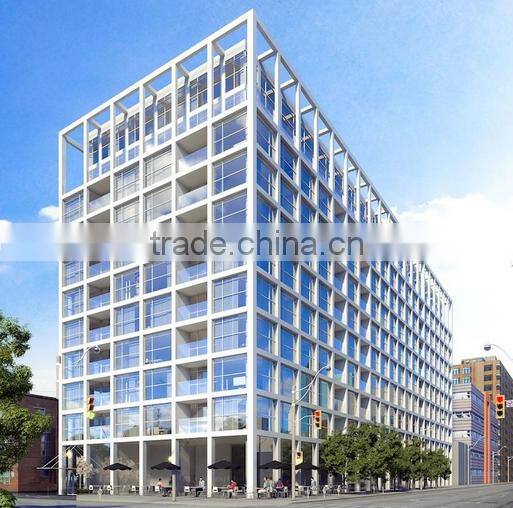 Hwarrior Aluminum Alloy Profile Float Glass Excellent Curtain Wall