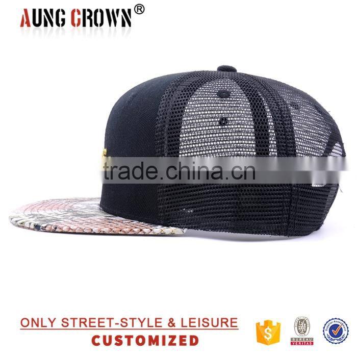 Fashion king cheap flat brim snapback 3d embroidery hats