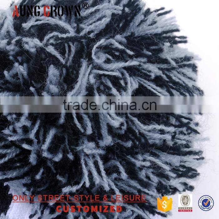 embroidered 100% acrylic beanie hat wholesale