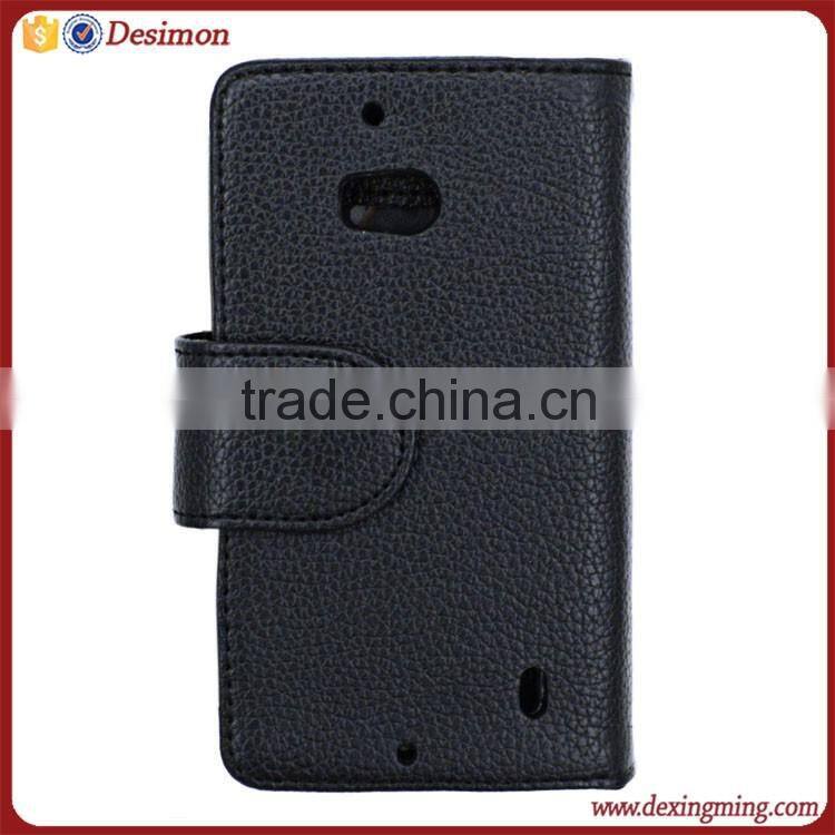 super wallet Desimon PU Leather wallet stand mobile phone leather case for nokia lumia 930