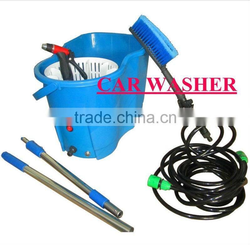 mini portable car washer for car washing, windows, floorboard, air-condition,spray flowers