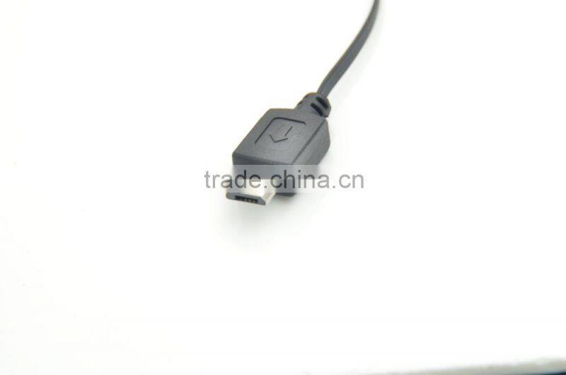 New design protable 3.1A car battery charger with double retractable built-in cable for iphone/samsung/Type-C/htc/blackberry