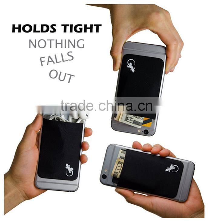3M sticker adhesive wholesale silicone stick on card holder for mobile phone