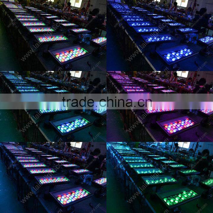 High Quality 36pcs*1W RGB LED Wall Washer Light IP65 outdoor wall light cheap Stage Lighting