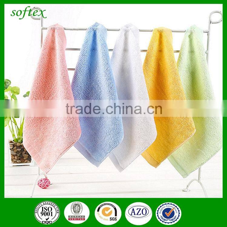 shanghai softex 25*25cm 20g Bamboo Fiber natural wholesale baby washcloths cheap