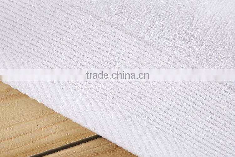 100% cotton 16 spiral white 5 star hotel towels