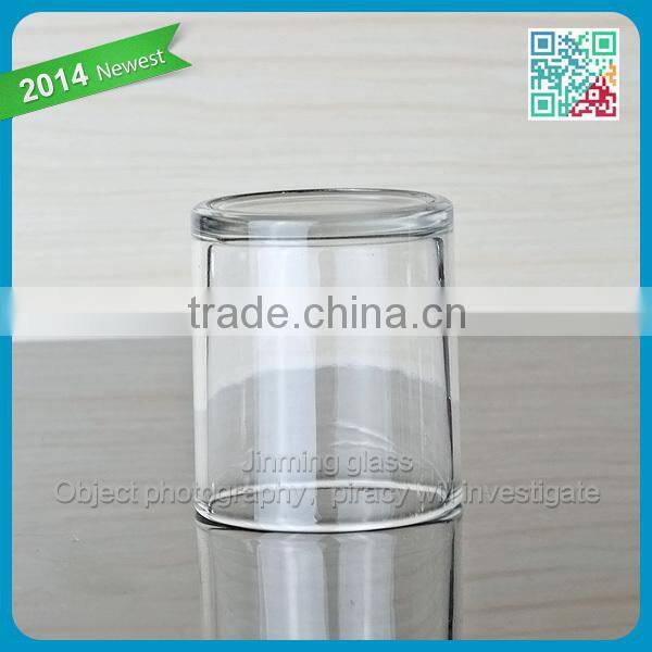 2 OZ mini short whiskey glass bottom rond tumber whiskey glasses for drinking