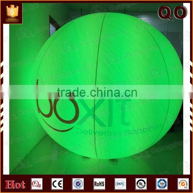 Cheap inflatable advertising balloons large balloon light with led