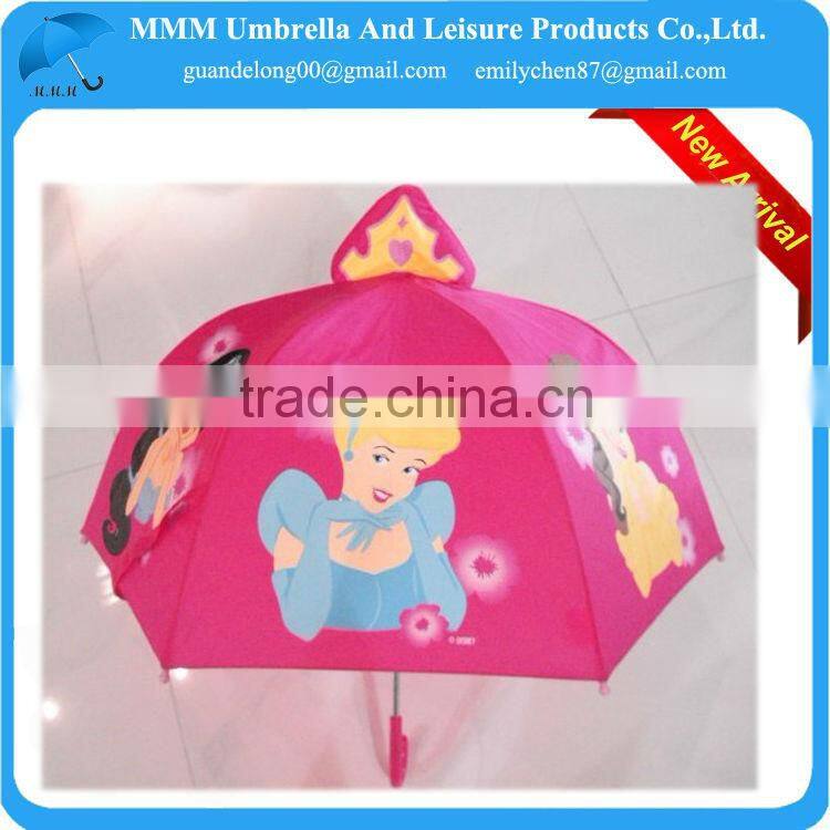 2014 carton animal kids umbrella