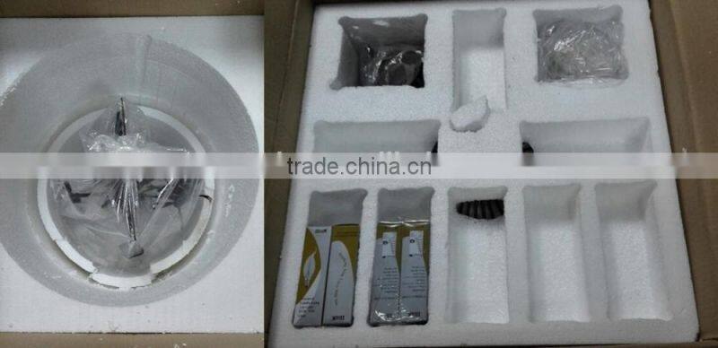 Rust vintage crystal iron chandeliers for restaurant