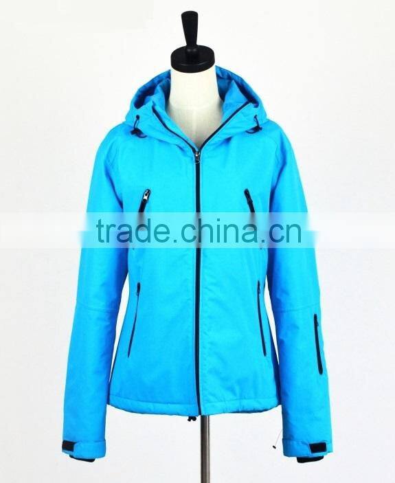 Winter windproof and waterproof outdoor women jacket