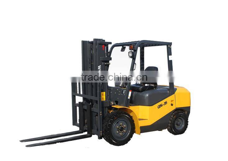 reliable direct factory 3.5tT diesel forklift truck from wolwa for sale