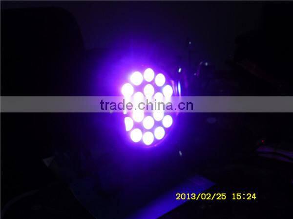 rgbw led par stage lights 18*10w rgbw full color led par lights