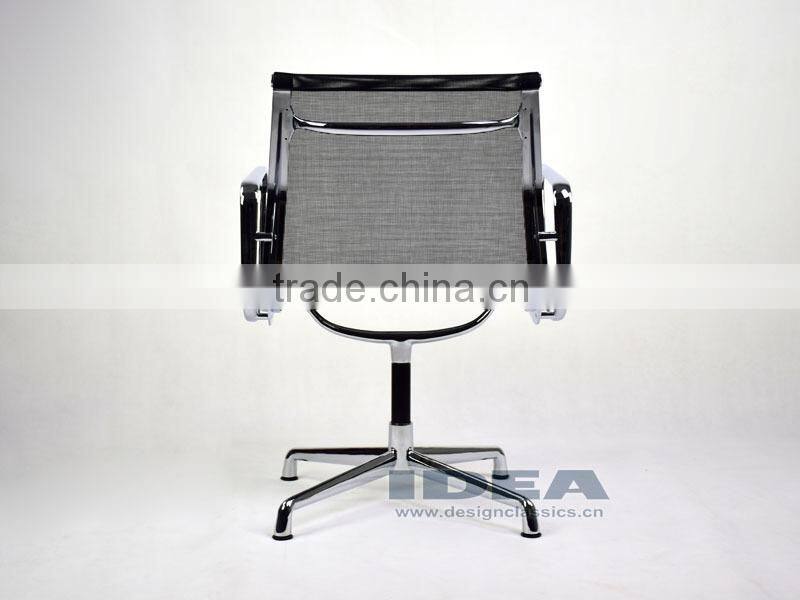 Replica Charles Low Back Mesh Meeting Chair - Black Mesh