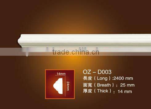 PU Plain panel moulding / classic cornice/Home&Interior decoration