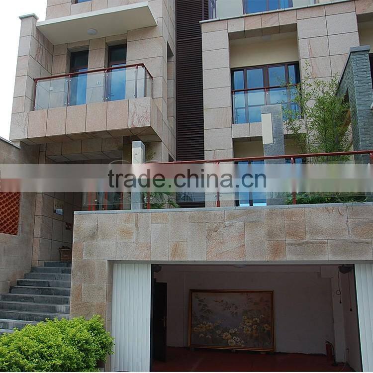 Railing metal fence panels for building