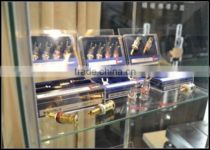 HIFI Audio OEM RCA Phono Chassis Panel Mount RCA female Socket Metal Connectors