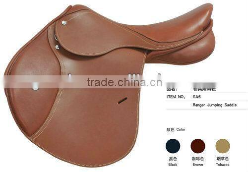 Ranger Jumping leather racing horse saddle