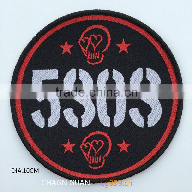 The custom beautiful woven label