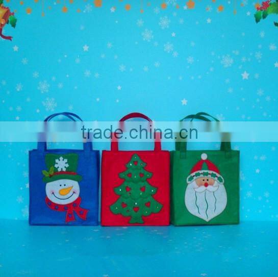 2015 Custom Design Fantastic decorative ,Christmas Felt Bag