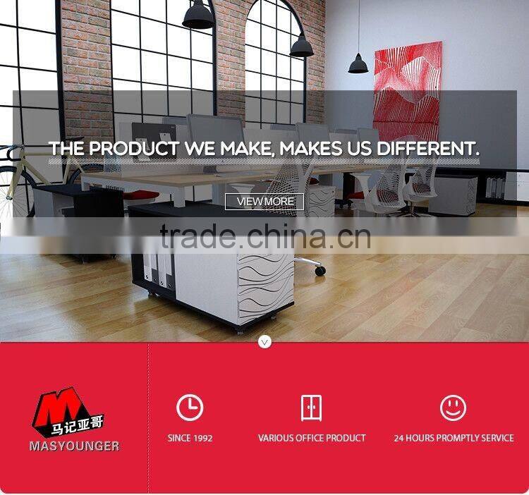 trade assurance 3 drawer steel filing pedestal with powder finish