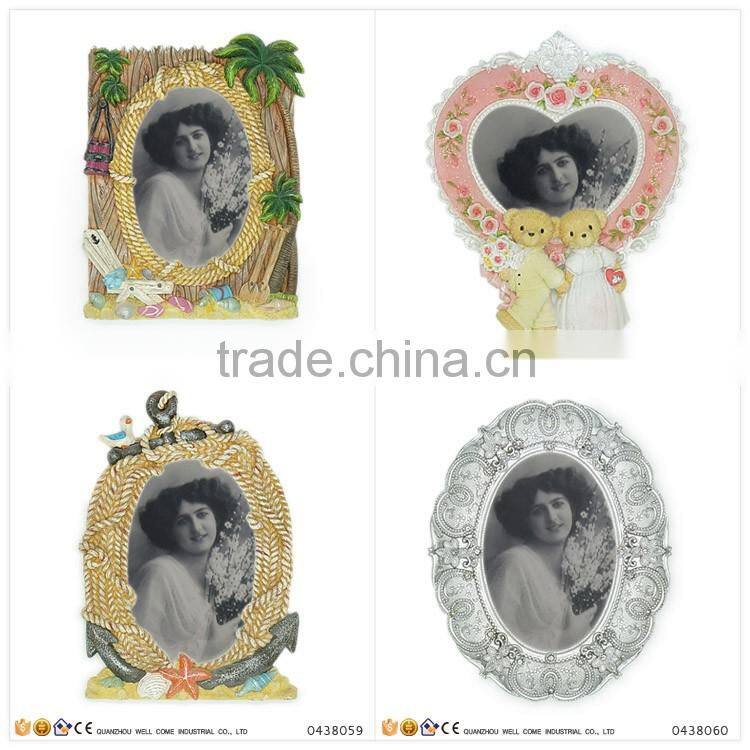 Beach Theme Shells Tirm 3.5x5 Bulk Picture Frames