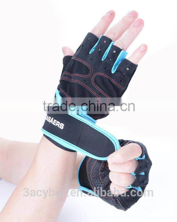 New 1 Pair Shockproof Gym Cycling Gloves/Bicycle Glove/Sports Glove Half Finger