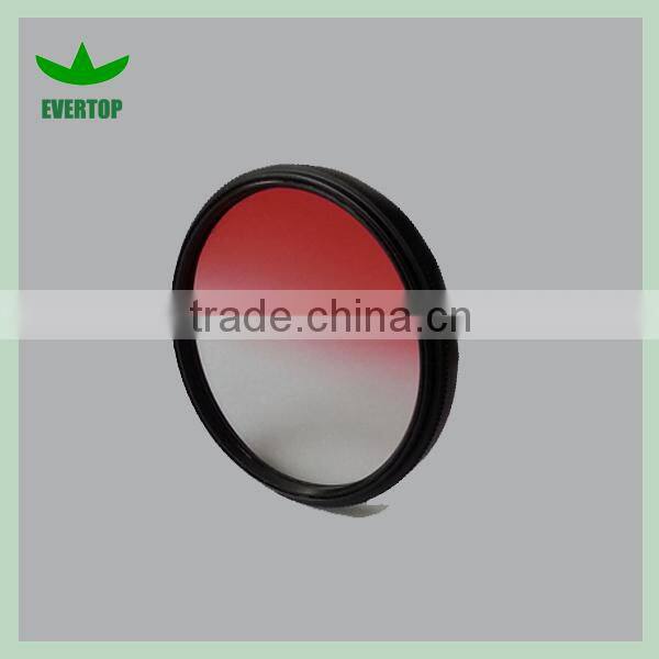 TS-GCF DSLR Camera gradual color filter,gradual brown color filter,Color graduated brown lens filter