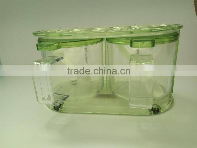 Spice jar plastic seasoning condiments