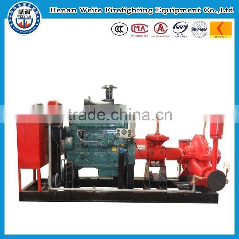 XB fire pump diesel engine fire pump group made in weite XBC fire pump set is general with 12V135 series diesel engine