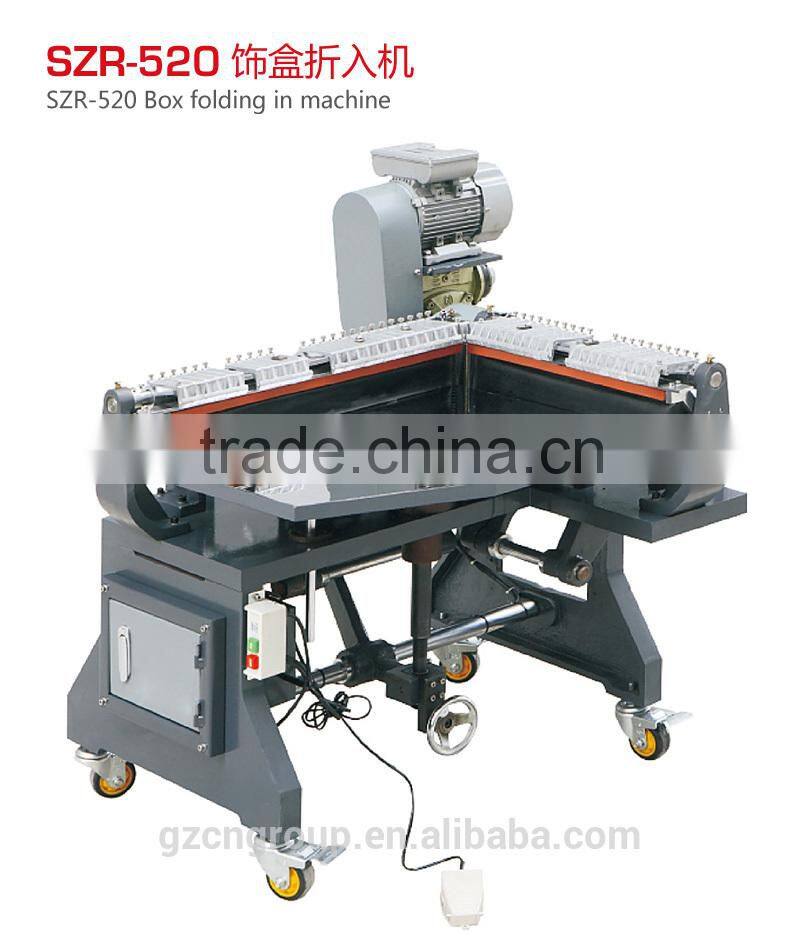 semi automatic rigid case making machine
