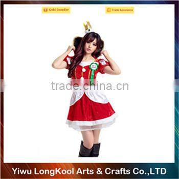 2016 New arrival hot sale sexy women costume christmas costume