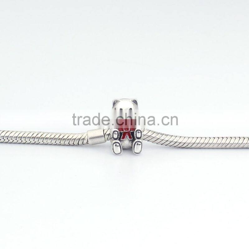 Lucky Floating Freedom Bear charms wholesale