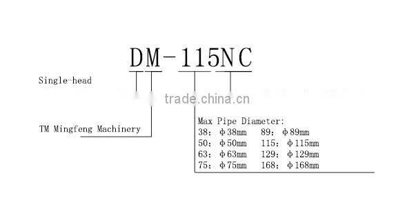 Manufacturer Semi-automatic DM-115NC Single-head Hydraulic Pipe Bending Machine
