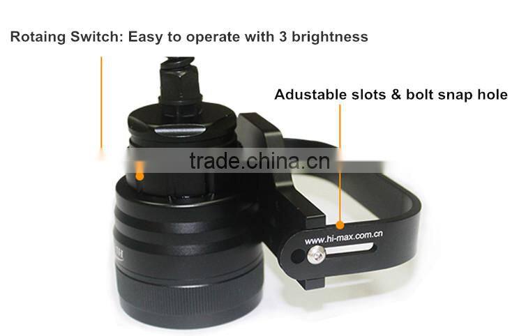 New Arrival Underwater Waterproof IPX8 Dive light LED Canister Flashlight