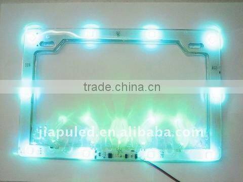 2015 New LED motorcycle license plate frame