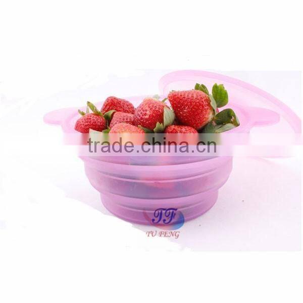 Dongguan silicone gift bento case food grade silicone food container