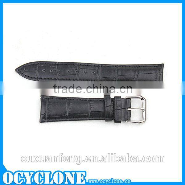 Fashionable crocodile leather watch band for apple watch